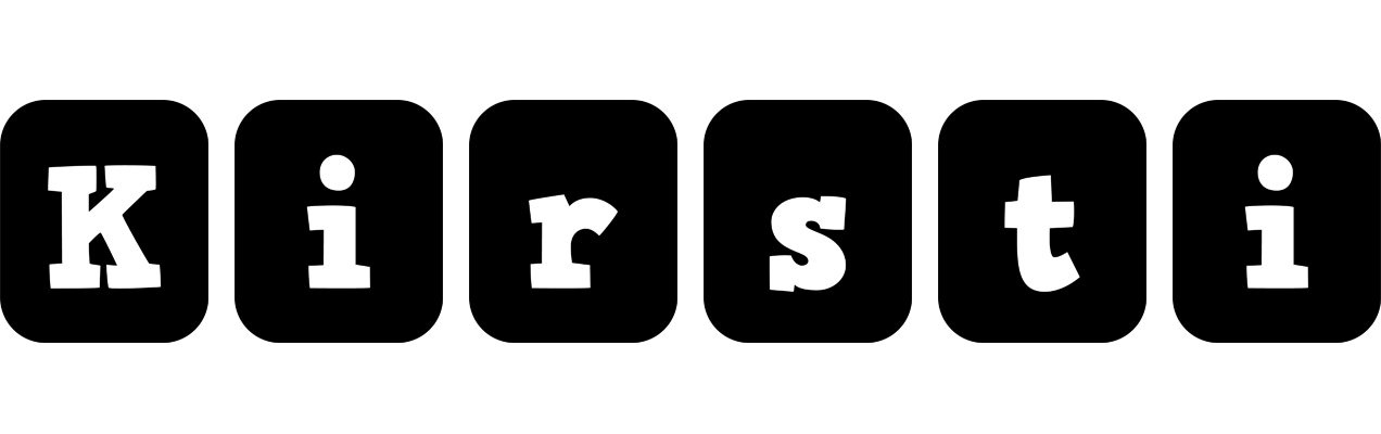 Kirsti box logo
