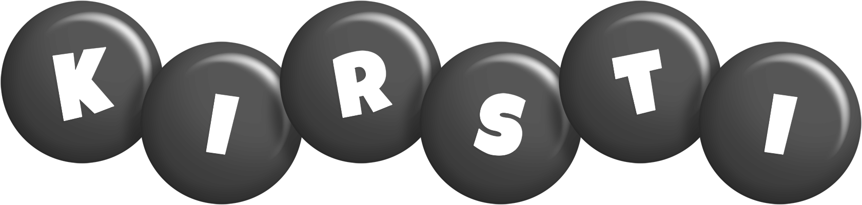 Kirsti candy-black logo