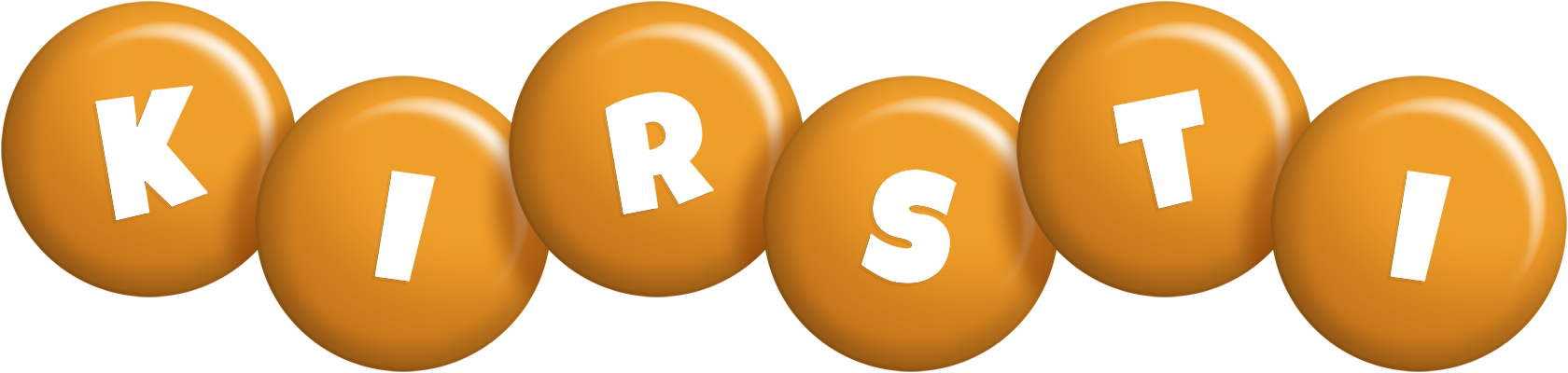 Kirsti candy-orange logo