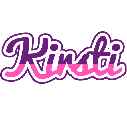 Kirsti cheerful logo