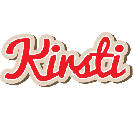 Kirsti chocolate logo