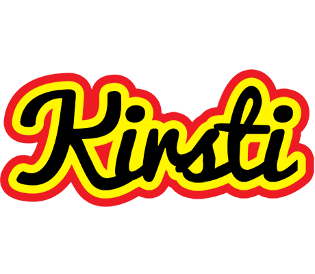 Kirsti flaming logo