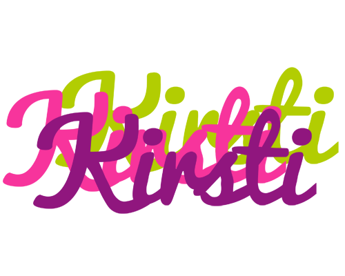 Kirsti flowers logo