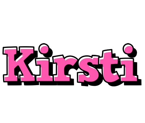 Kirsti girlish logo