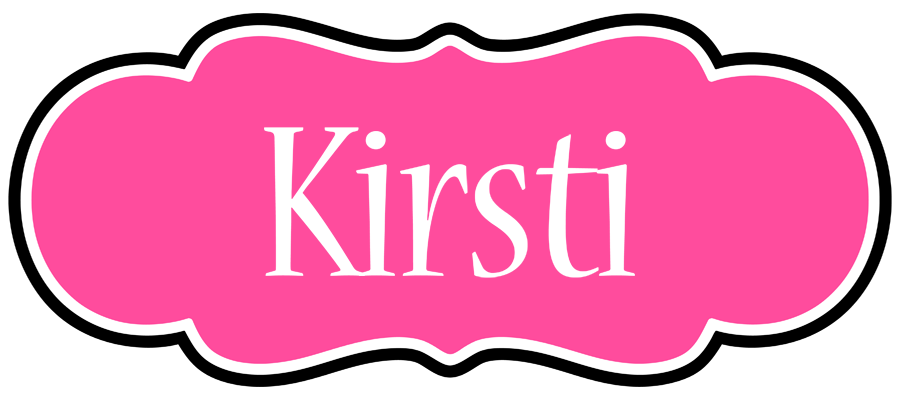 Kirsti invitation logo