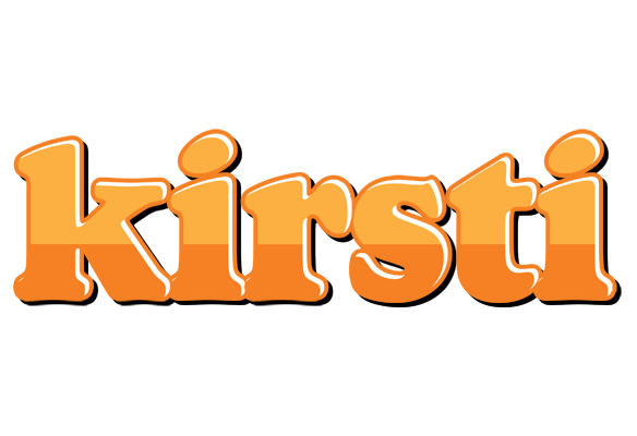 Kirsti orange logo