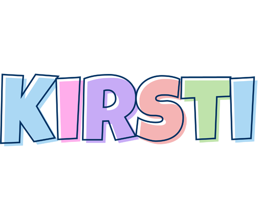 Kirsti pastel logo