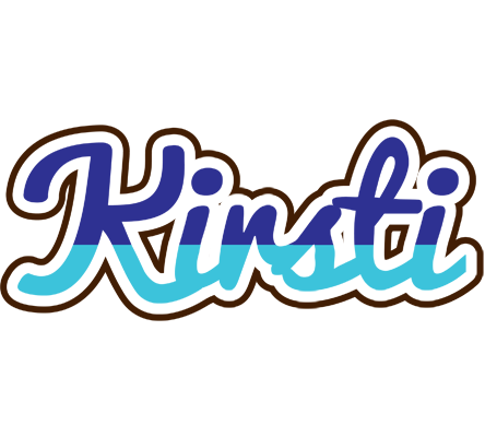 Kirsti raining logo
