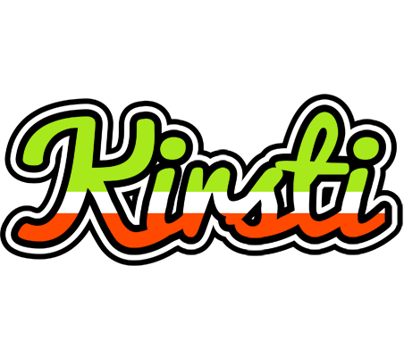 Kirsti superfun logo