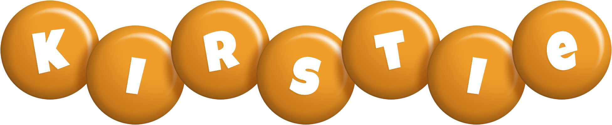Kirstie candy-orange logo