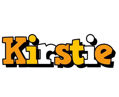 Kirstie cartoon logo