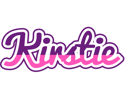 Kirstie cheerful logo