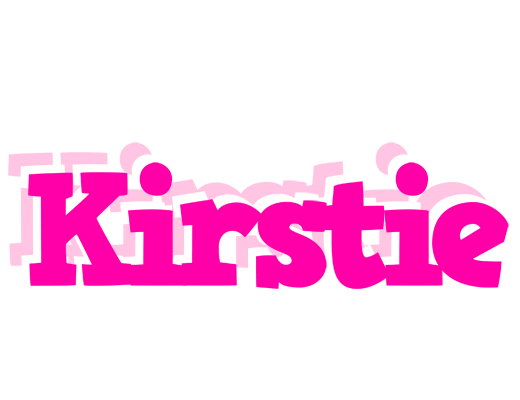 Kirstie dancing logo