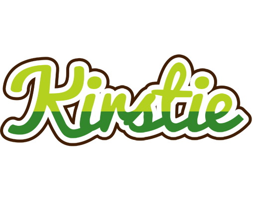 Kirstie golfing logo