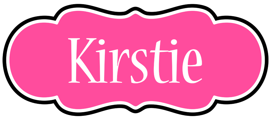 Kirstie invitation logo