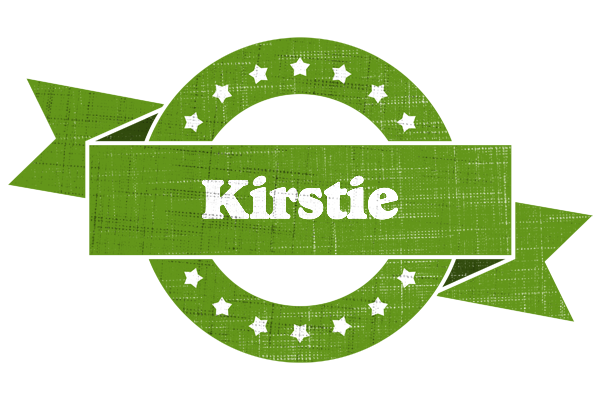 Kirstie natural logo