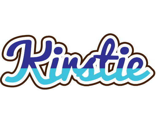 Kirstie raining logo