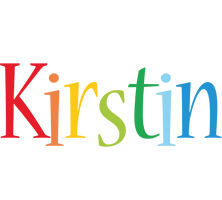 Kirstin birthday logo