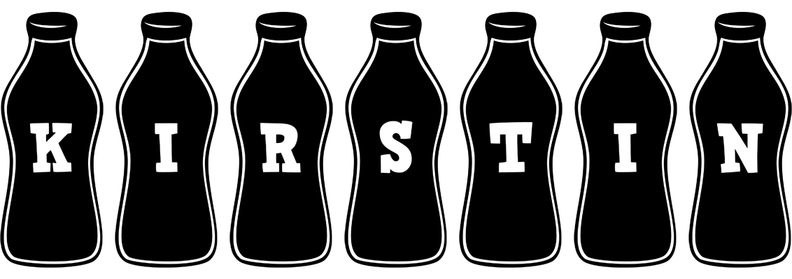 Kirstin bottle logo