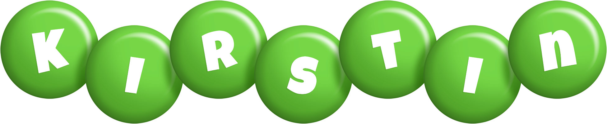 Kirstin candy-green logo
