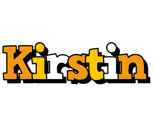 Kirstin cartoon logo