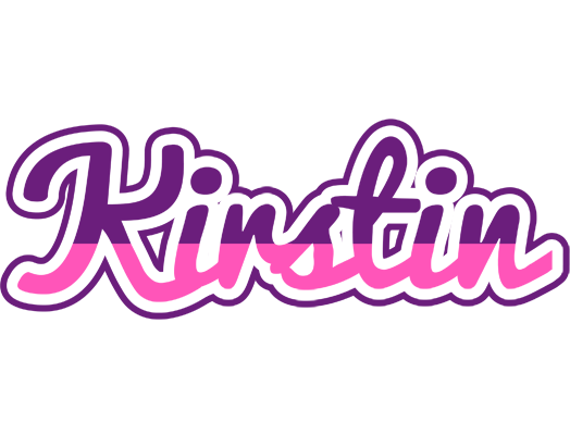 Kirstin cheerful logo