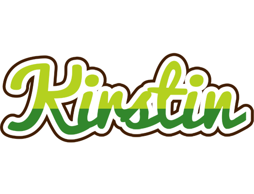 Kirstin golfing logo