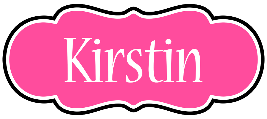 Kirstin invitation logo