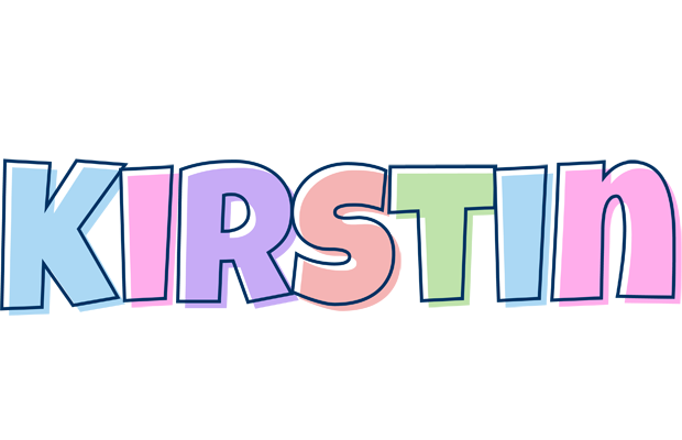 Kirstin pastel logo