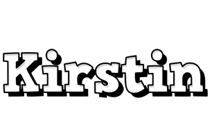 Kirstin snowing logo