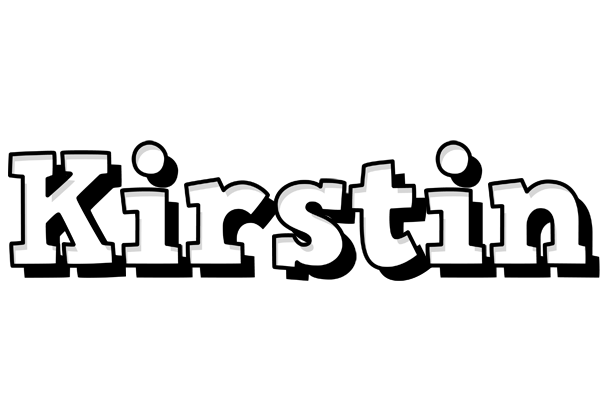 Kirstin snowing logo