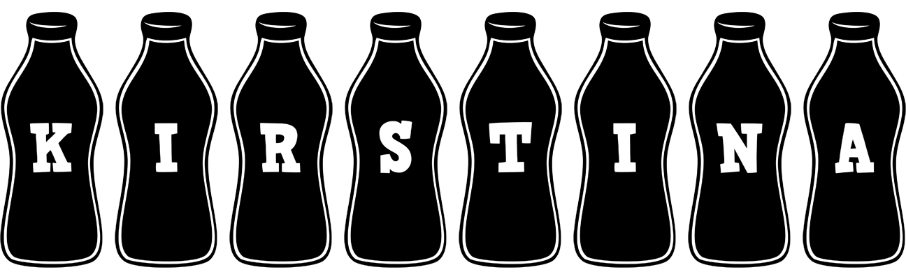 Kirstina bottle logo