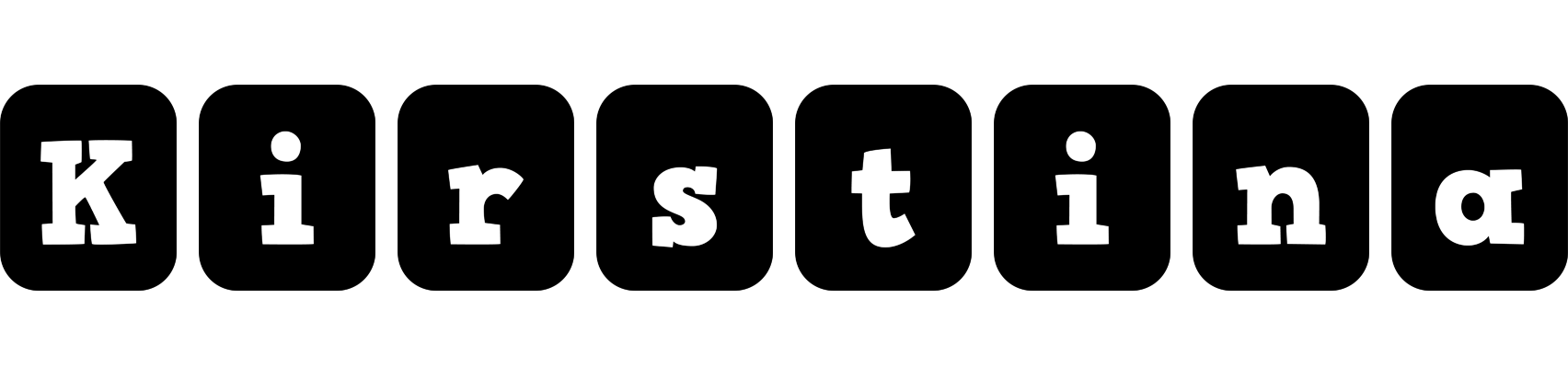 Kirstina box logo