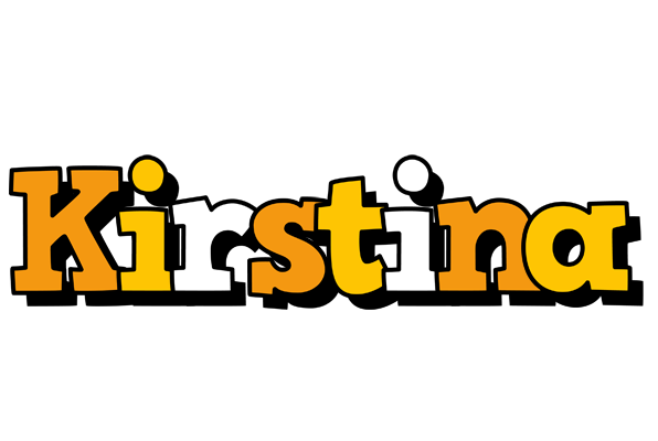 Kirstina cartoon logo
