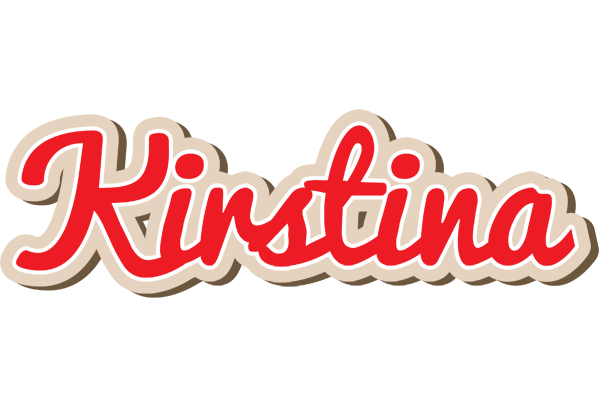 Kirstina chocolate logo