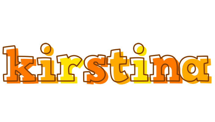 Kirstina desert logo