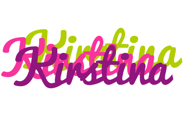 Kirstina flowers logo