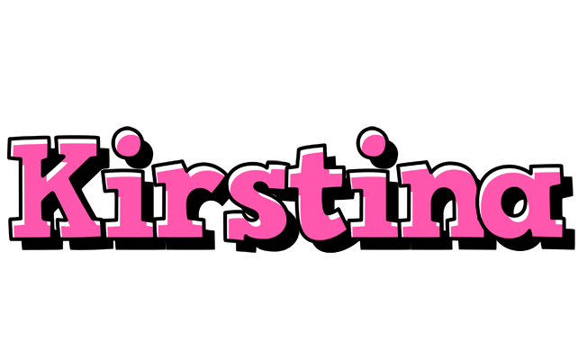 Kirstina girlish logo