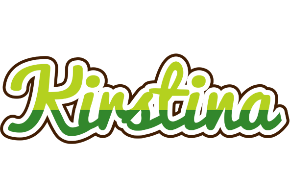 Kirstina golfing logo