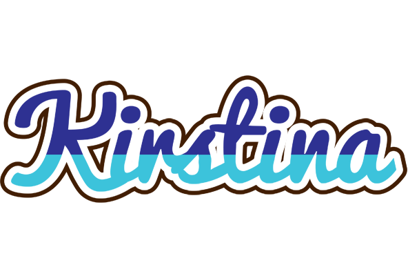 Kirstina raining logo