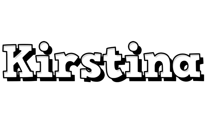 Kirstina snowing logo