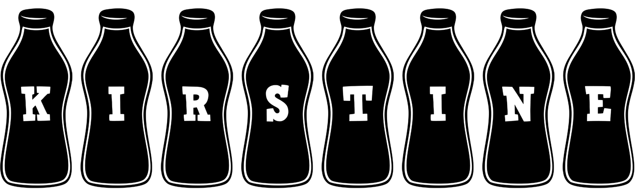 Kirstine bottle logo