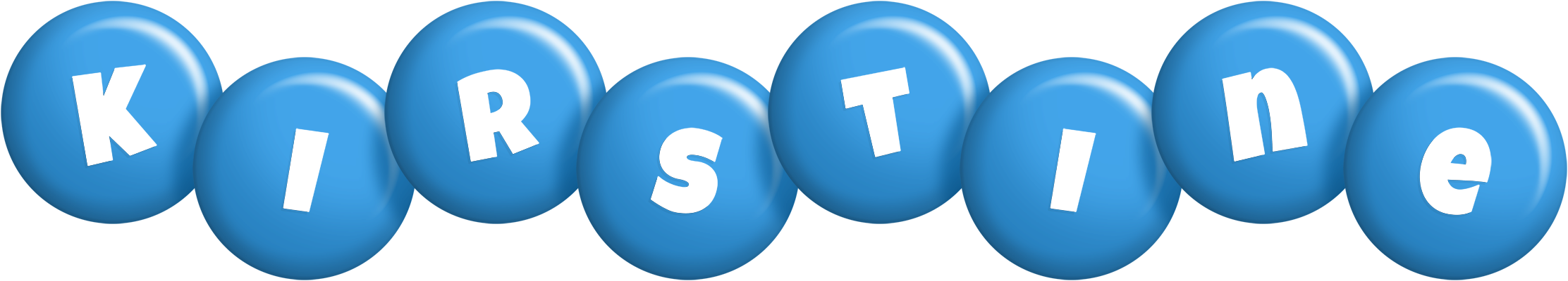 Kirstine candy-blue logo