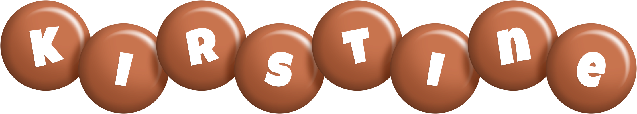 Kirstine candy-brown logo