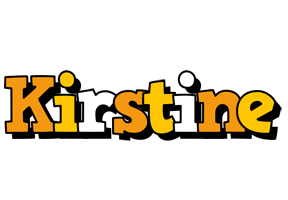 Kirstine cartoon logo