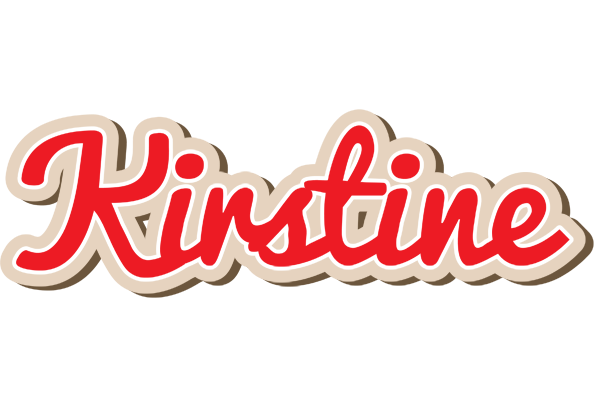 Kirstine chocolate logo