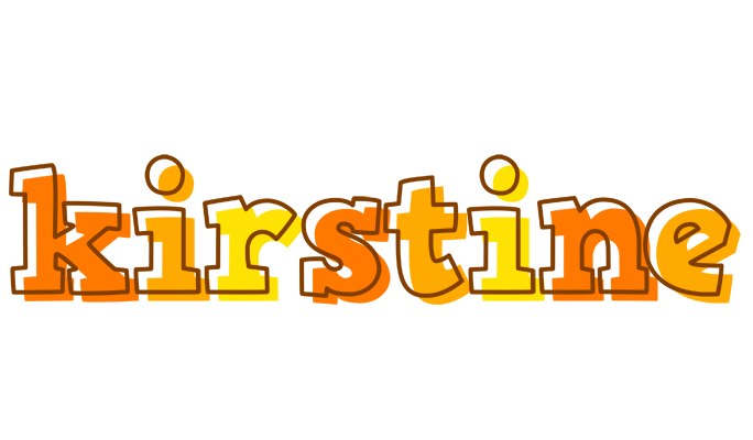 Kirstine desert logo