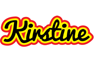 Kirstine flaming logo