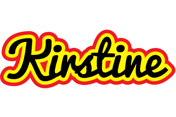 Kirstine flaming logo