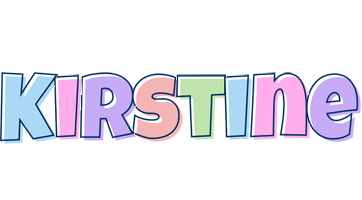 Kirstine pastel logo